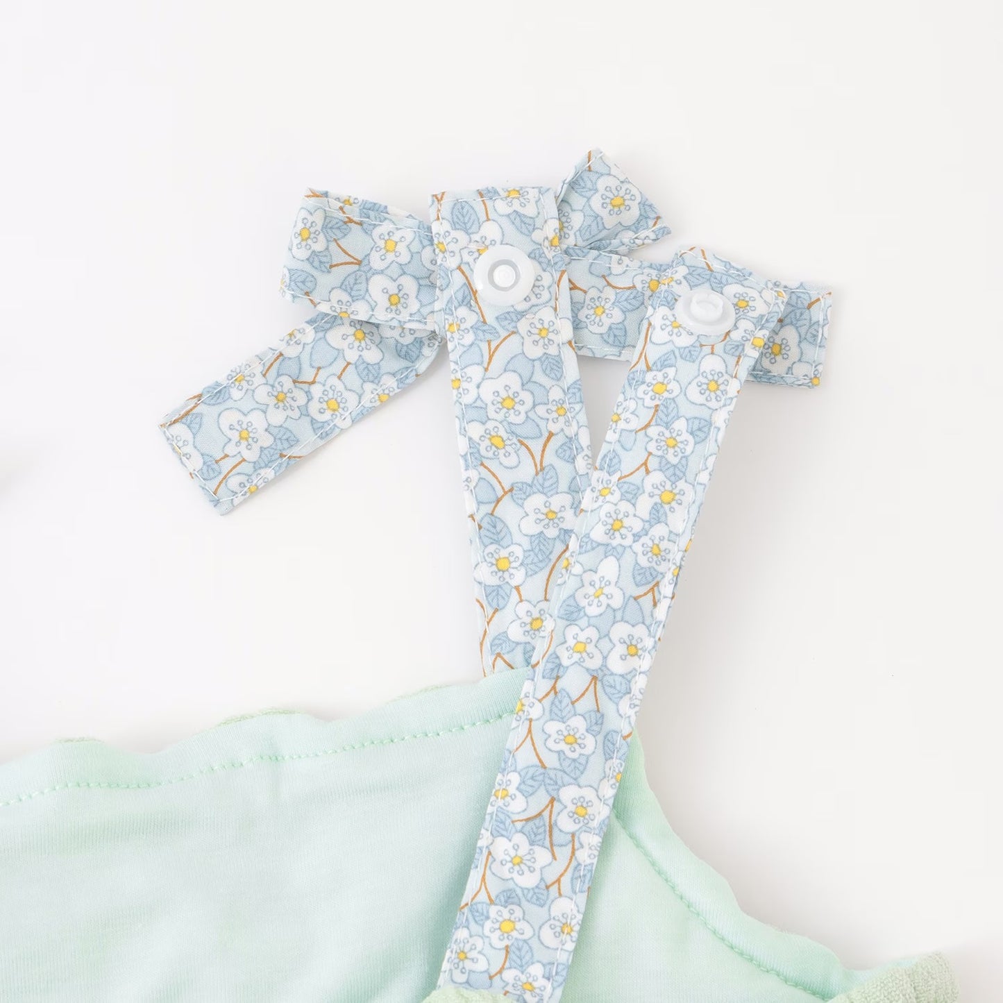 日本童裝 pe#main 蓬蓬波波吊帶連衣 70-80cm 女童款 初生嬰兒 夏季 Jumpsuit