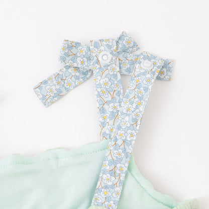 日本童裝 pe#main 蓬蓬波波吊帶連衣 70-80cm 女童款 初生嬰兒 夏季 Jumpsuit