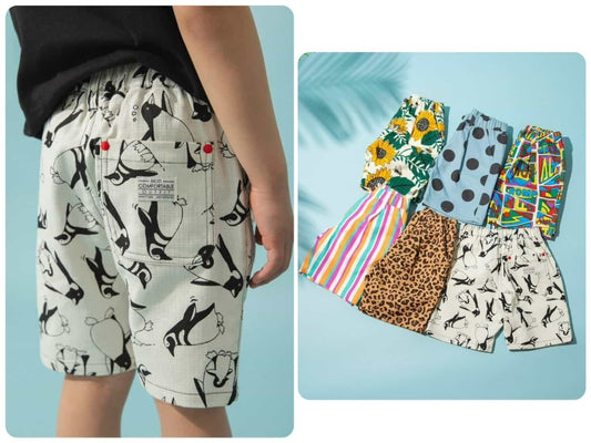 Japanese children's clothing BREEZE versatile casual shorts 80-150cm boys' summer PANTS 
