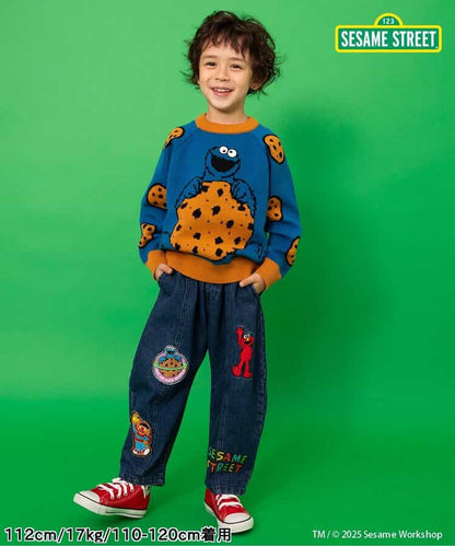 日本童裝 BREEZE x Sesame Street 冷衫 80-140cm 男童款/女童款 冬季 TOPS