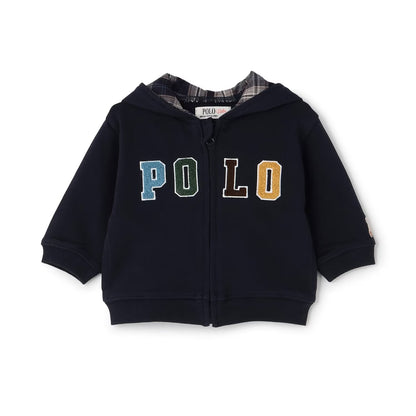 日本童裝 pe#main x【POLO BCS】衛衣外套 70-80cm 男童款/女童款 初生嬰兒 秋季 OUTERWEAR