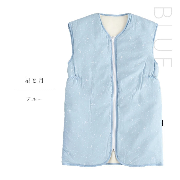 日本直送 羽絨背心睡袋 80-130cm 男童款/女童款 秋冬季 睡袋系列