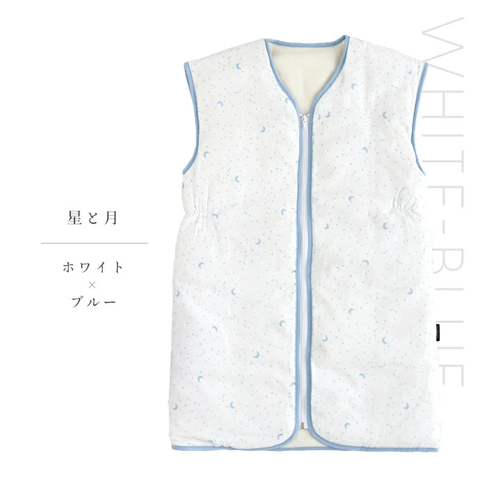 日本直送 羽絨背心睡袋 80-130cm 男童款/女童款 秋冬季 睡袋系列