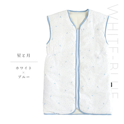 日本直送 羽絨背心睡袋 80-130cm 男童款/女童款 秋冬季 睡袋系列