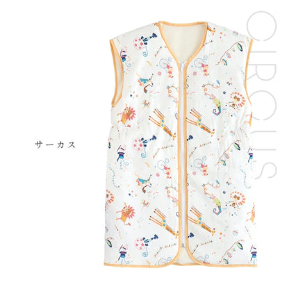 日本直送 羽絨背心睡袋 80-130cm 男童款/女童款 秋冬季 睡袋系列