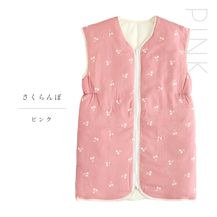 日本直送 羽絨背心睡袋 80-130cm 男童款/女童款 秋冬季 睡袋系列