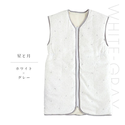 日本直送 羽絨背心睡袋 80-130cm 男童款/女童款 秋冬季 睡袋系列