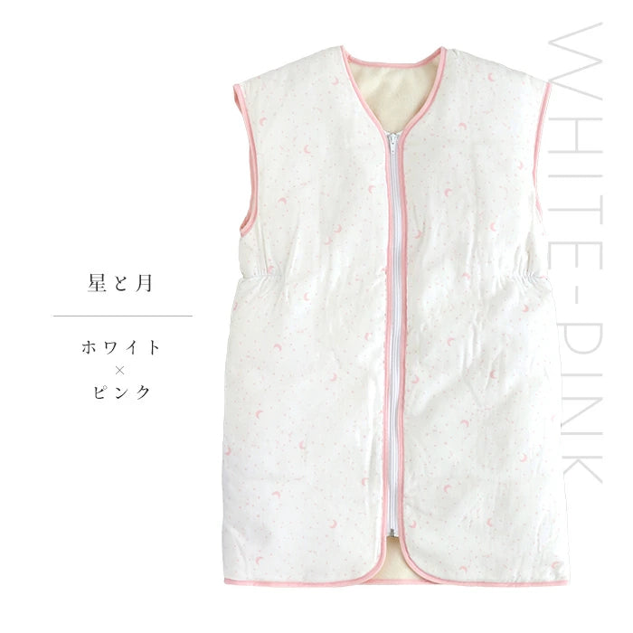 日本直送 羽絨背心睡袋 80-130cm 男童款/女童款 秋冬季 睡袋系列