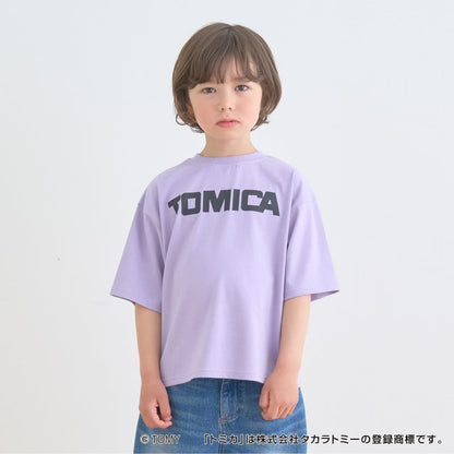 日本童裝 b・R# x Tomica 防污系列 速乾系列 防UV 2Way 前後兩著 印花上衣 90-130cm 男童款 夏季 TOPS