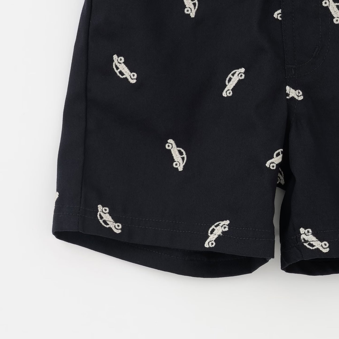 日本童裝 pe#main 刺繡圖案短褲 80-130cm 男童款 夏季 PANTS