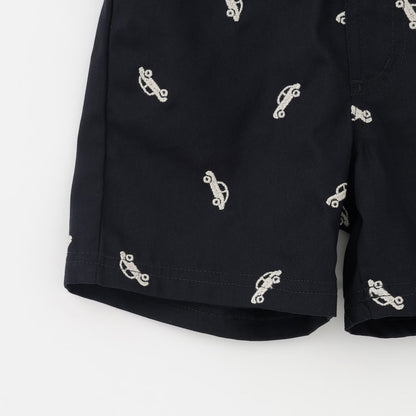 日本童裝 pe#main 刺繡圖案短褲 80-130cm 男童款 夏季 PANTS