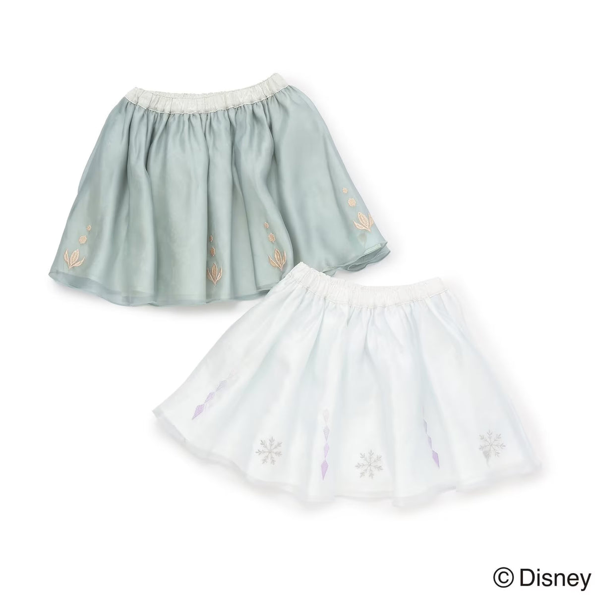 日本童裝 pe#main x Disney Princess 公主網紗短裙 80-130cm 女童款 秋季 SKIRTS
