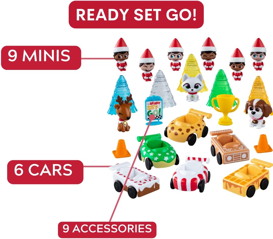 英美直送 The Elf on the Shelf Sweet Spinners 聖誕倒數日曆 兒童款 聖誕快樂特輯 聖誕倒數日曆A 不參與$900免運 滿$900可加$25免運 Christmas Advent Calendars 2025