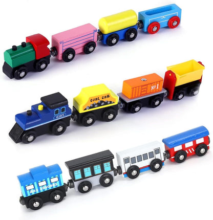 英美直送 12 Days Wooden Train Cars Magnetic Train Sets 聖誕倒數日曆 兒童款 聖誕快樂特輯 聖誕倒數日曆A 不參與$900免運 滿$900可加$25免運 Christmas Advent Calendars 2025