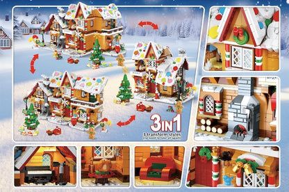 英美直送 LED Gingerbread House Mini Building Set 聖誕倒數日曆 大人款/兒童款 聖誕快樂特輯 聖誕倒數日曆A 不參與$900免運 滿$900可加$25免運 Christmas Advent Calendars 2025