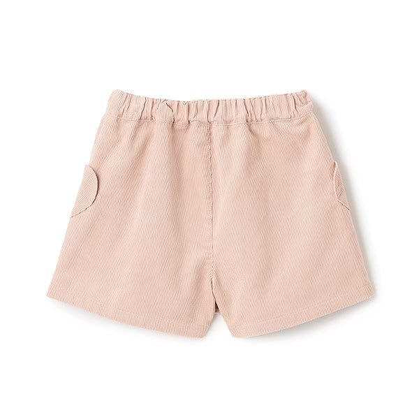 日本童裝 Ly# mine 心型口袋燈芯絨裙褲 100-150cm 女童款 秋季 PANTS