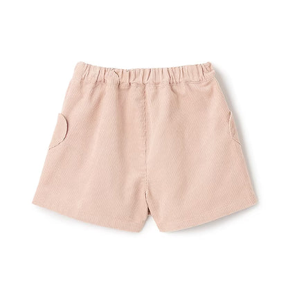 日本童裝 Ly# mine 心型口袋燈芯絨裙褲 100-150cm 女童款 秋季 PANTS