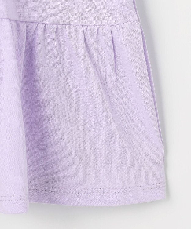 日本童裝 aF#a325 接觸冷感 小飛袖上衣 90-150cm 女童款 夏季 TOPS