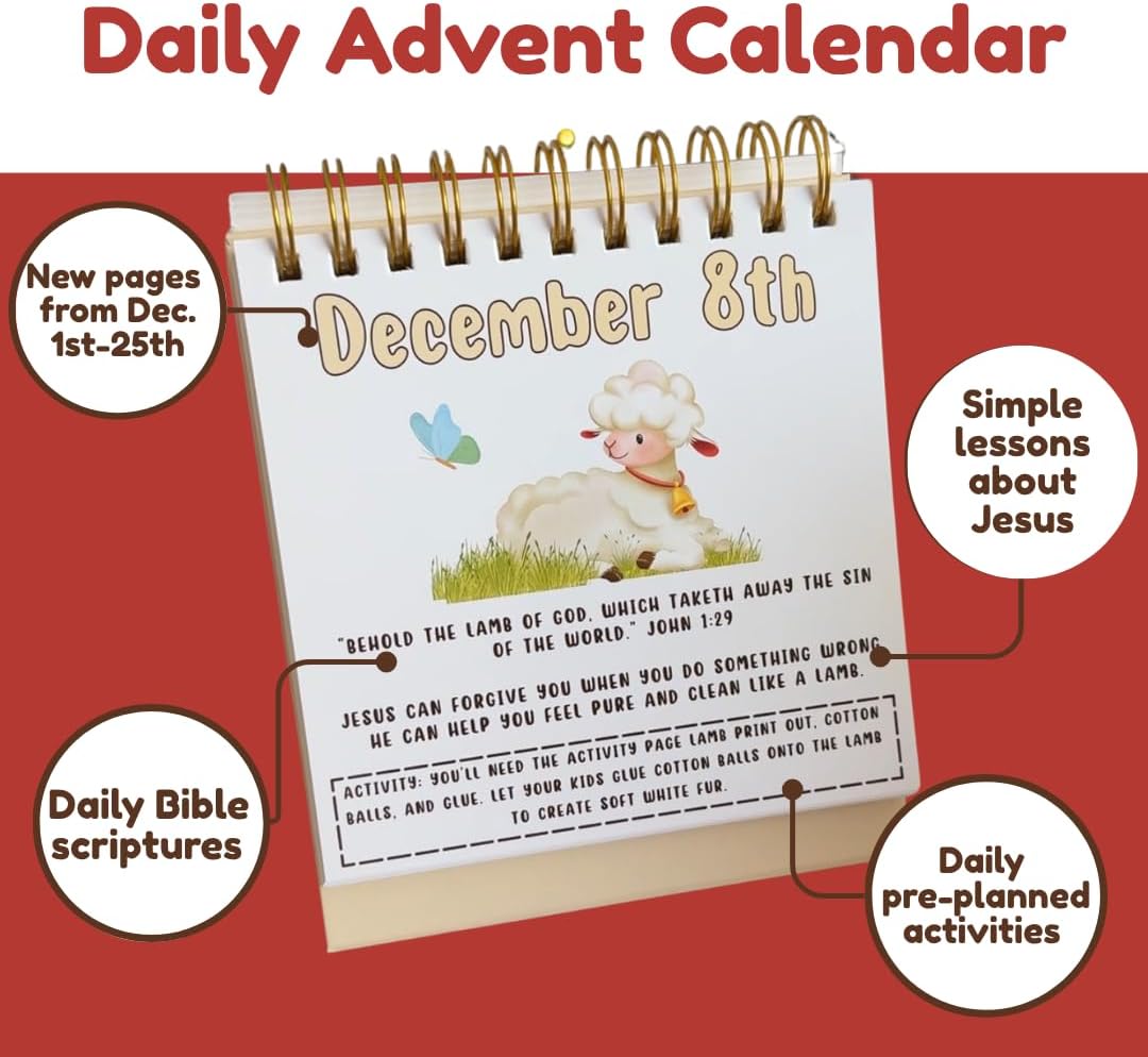 日英美直送 Jesus & Me Activities Advent Calendar 聖誕倒數日曆 大人款/兒童款 聖誕快樂特輯 不參與$900免運 滿$900可加$25免運到順豐站/智能櫃 Christmas Advent Calendars 2026
