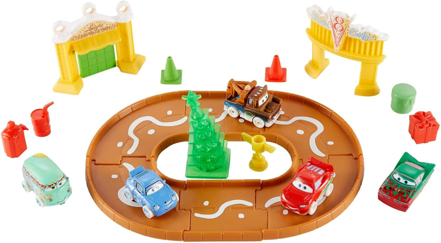 英美直送 Disney and Pixar Cars Toys Mini Racers 聖誕倒數日曆 兒童款 聖誕快樂特輯 聖誕倒數日曆A 不參與$900免運 滿$900可加$25免運 Christmas Advent Calendars 2025