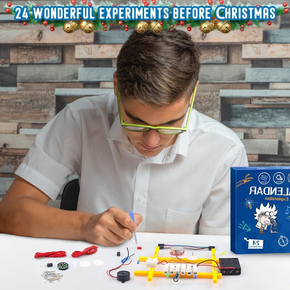 日英美直送 Science Experiment Advent Calendar 聖誕倒數日曆 兒童款 聖誕快樂特輯 不參與$900免運 滿$900可加$25免運到順豐站/智能櫃 Christmas Advent Calendars 2026