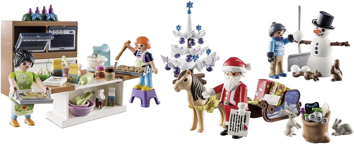 日英美直送 PLAYMOBIL Christmas Baking Advent Calendar 聖誕倒數日曆 兒童款 聖誕快樂特輯 不參與$900免運 滿$900可加$25免運到順豐站/智能櫃 Christmas Advent Calendars 2026