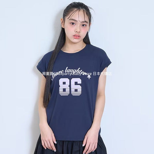 Lovetoxic Japanese children's clothing contact cold print vest 140-170cm girls summer TOPS 