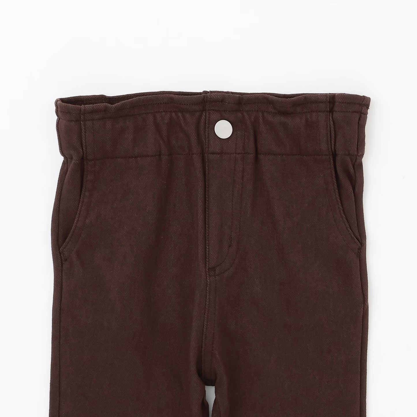 日本童裝 pe#main 防污系統 抓毛休閒褲 80-130cm 女童款 冬季 PANTS