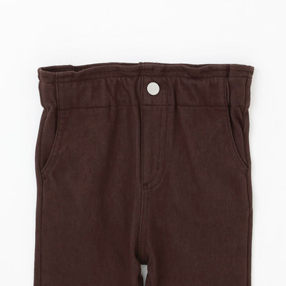 日本童裝 pe#main 防污系統 抓毛休閒褲 80-130cm 女童款 冬季 PANTS