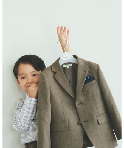 日本童裝 BEAMS mini 西裝套裝 100-130cm 男童款 冬季 OUTERWEAR TOPS PANTS 面試/宴會/表演