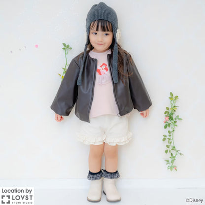 日本童裝 pe#main x Disney Princess 公主印花衛衣 90-130cm 女童款 秋季 TOPS