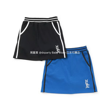 Japanese children's clothing X-girl Stages casual short skirt 90-140cm girls summer SKIRTS 