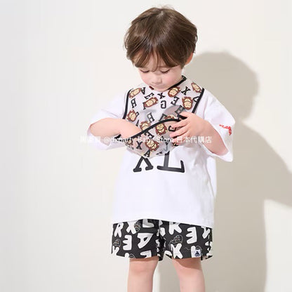 Japanese XLARGE KIDS Printed Shorts 80-140cm Boys Summer PANTS 