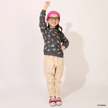 日本童裝 BDL x Disney 親子裝 印花衛衣 90-150cm 男童款/女童款 秋季 TOPS