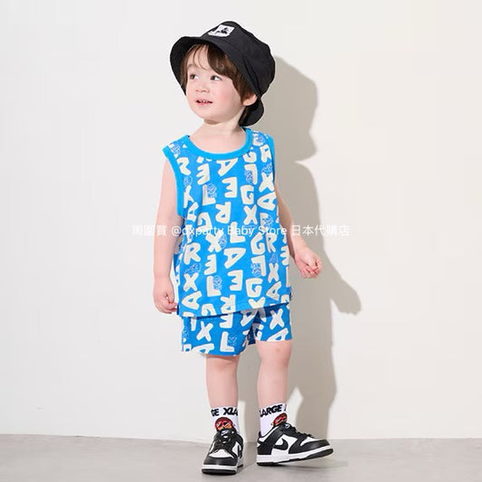 Japanese XLARGE KIDS Printed Shorts 80-140cm Boys Summer PANTS 