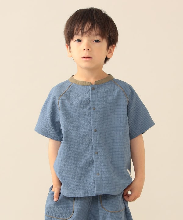 日本童裝 BE#AMS mini 水陸兩用 吸水速乾 襯衫 90-140cm 男童款 夏季 PANTS 夏日玩水泳衣特輯