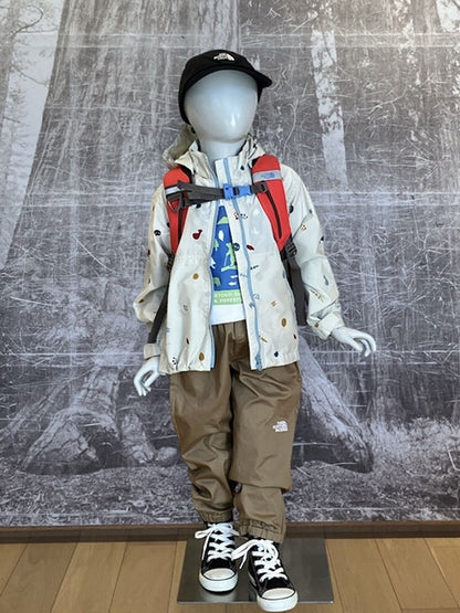 Japanese TNF High Stretch Sports Pants (100-120cm) for Boys and Girls Summer 