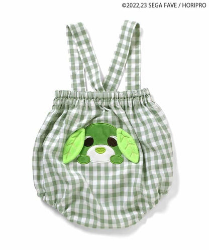 日本童裝 apres les cours x 茶犬 吊帶包屁褲 70-80cm 男童款/女童款 冬季 Jumpsuit