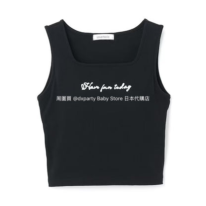 Lovetoxic Japanese Children's Clothing Vest 140-160cm Girls Summer TOPS 