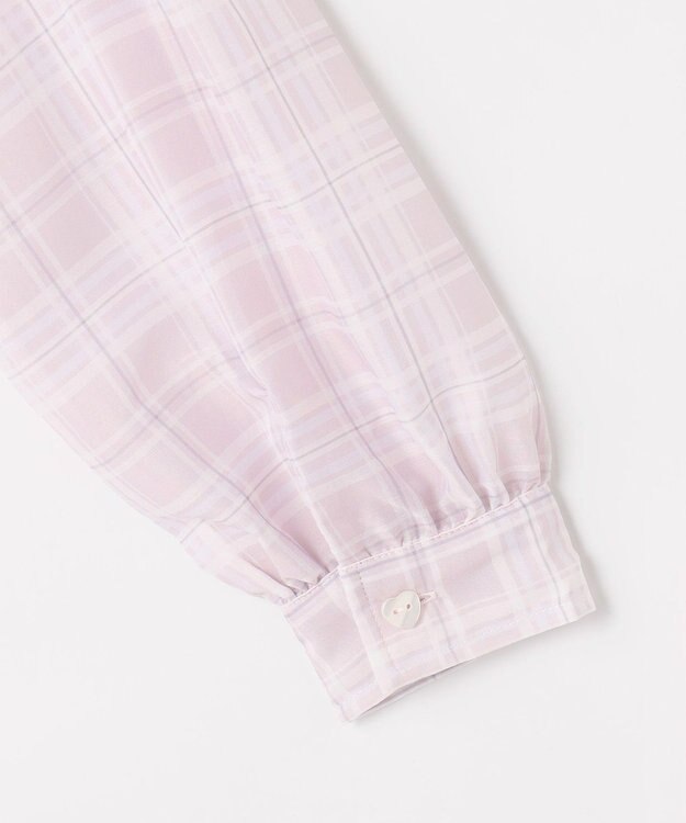 日本童裝 aF#a325 薄透格子襯衫 110-160cm 女童款 夏季 OUTERWEAR