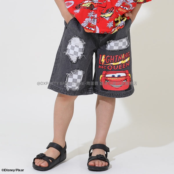 日本童裝 BDL x Disney Cars牛仔短褲 90-130cm 男童款 夏季 PANTS