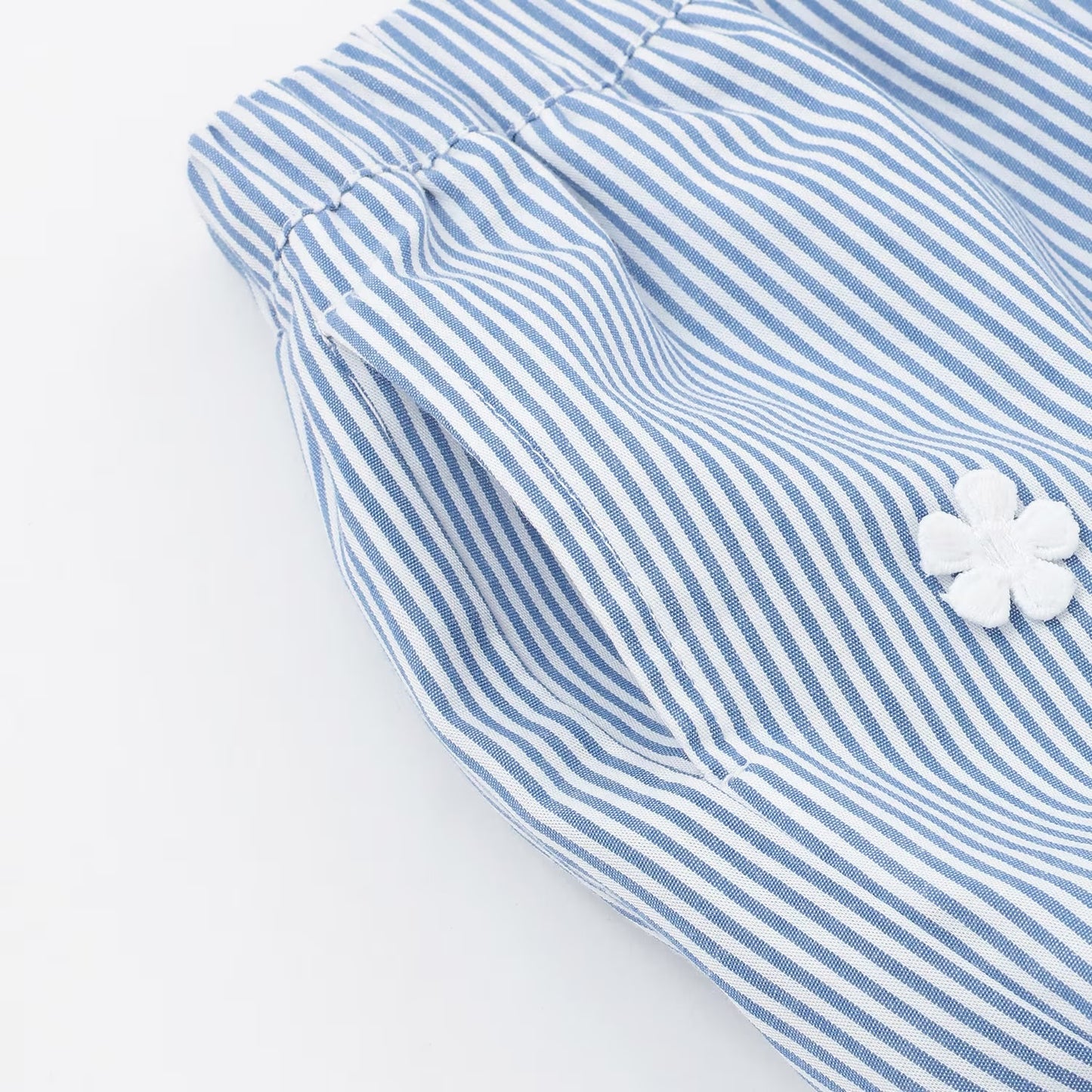 日本童裝 pe#main 泡泡繡花短褲 80-130cm 女童款 夏季 PANTS