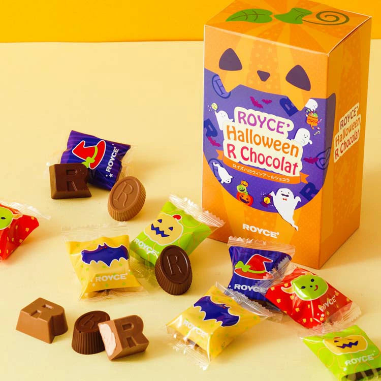 日本直送 ROYCE Halloween 萬聖節夾心朱古力 20個 中秋節/萬聖節 限定手信