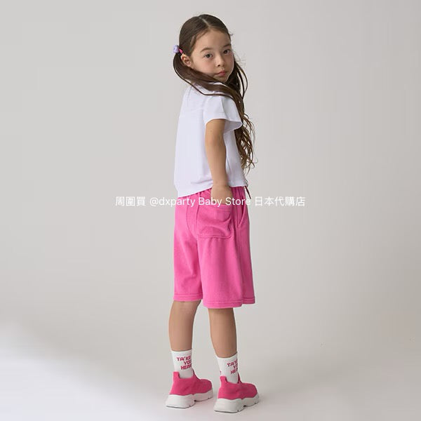 Japanese children's clothing mini#ML embossed shorts 90-140cm boys/girls summer PANTS