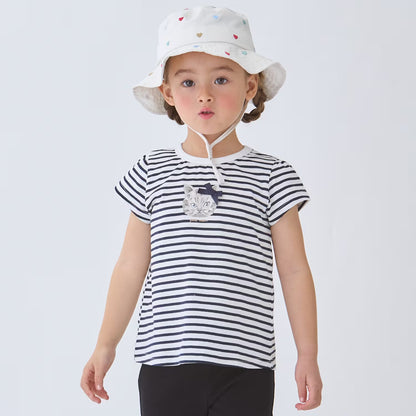 日本童裝 pe#main 各款圖案短袖上衣 80-130cm 女童款 夏季 TOPS