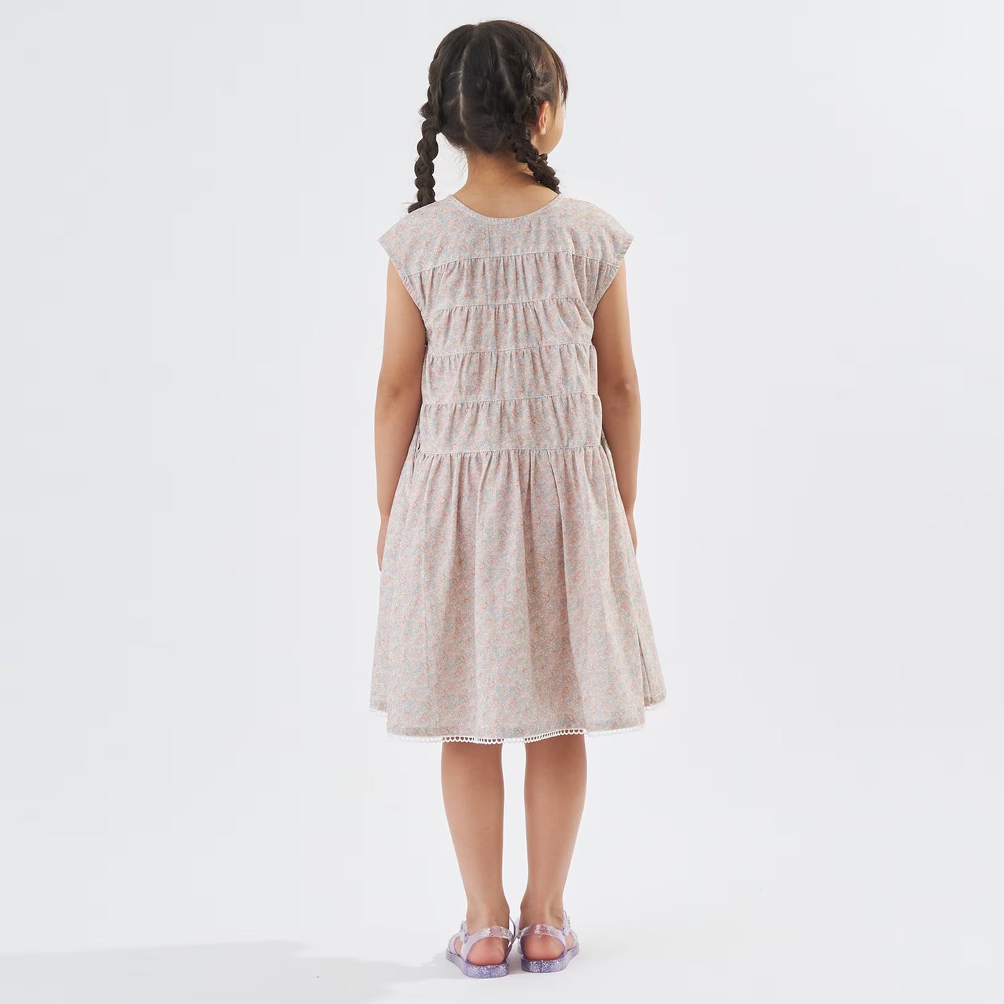 Japanese children's clothing Ly# mine tank top and shorts set 100-150cm girls summer TOPS PANTS 