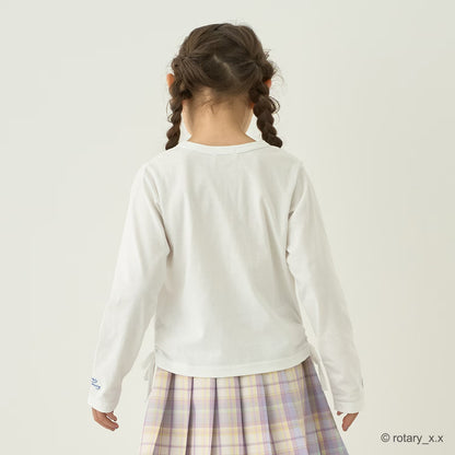 日本童裝 Ly# mine x Lovely MongMong 印花上衣 100-140cm 女童款 秋季 TOPS