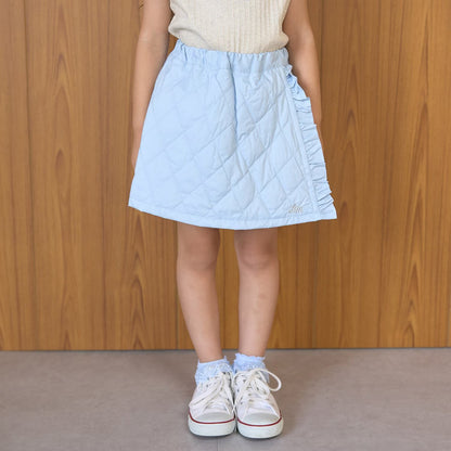 日本童裝 Ly# mine 絎縫夾棉裙褲 100-150cm 女童款 冬季 PANTS