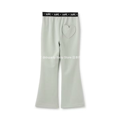 Japanese children's clothing X-girl Stages flared pants 80-140cm girls summer PANTS 