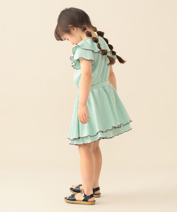 日本童裝 BEAMS mini 喇叭裙褲 90-140cm 女童款 夏季 PANTS